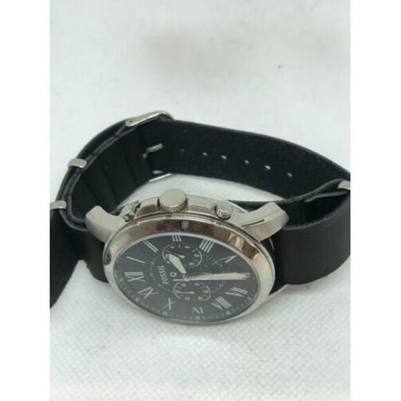 Fossil NDW1 Men's Smartwatch Leather Band Strap Chronograph Activity Tracker C58 - Picture 7 of 9